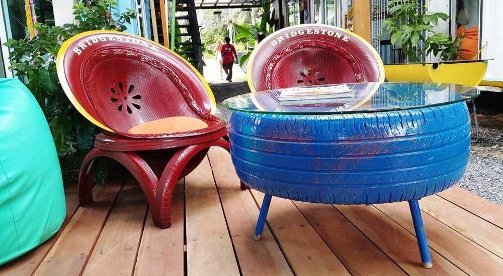Хостел Think & Retro Cafe Lipa Noi Samui Экстерьер фото